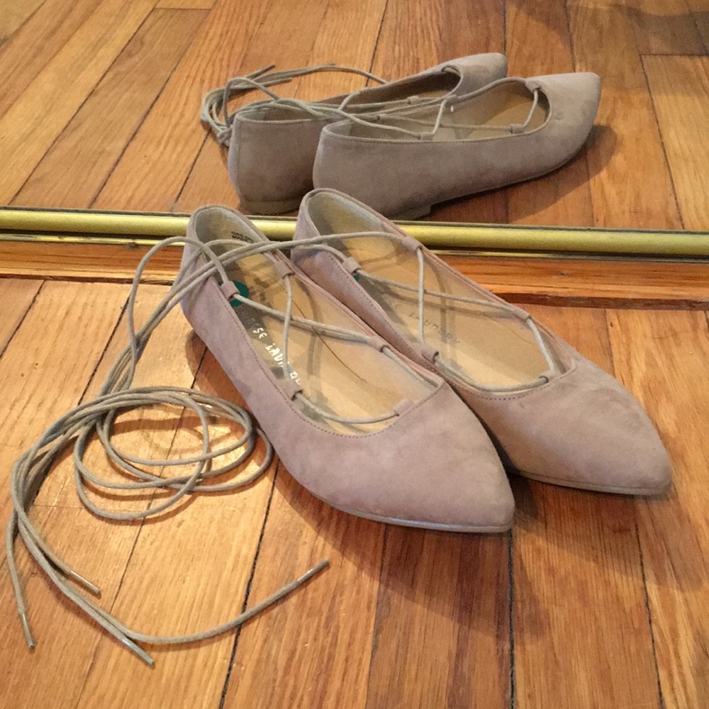 Lace Up Flats